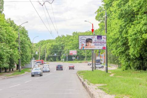 Билборд A в Днепр (Днепропетровск), 3х6  Василя Дерев'янка вул. (Колиш. Пров. Залізничний). (навпроти б. № 16), з центру фото 1