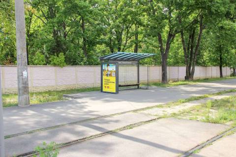 Билборд B в Харькове, 1,24х1,84  Клочківська вул. - бул. Фронтовиків,  (зупинка бул. Фронтовиків) фото 1