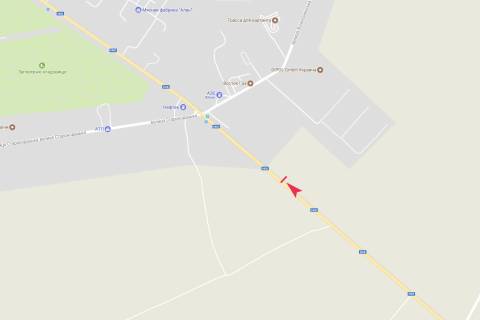 Билборд A в Днепр (Днепропетровск), 3x6  узвіз Близнюківський (вул. Яснополянська) вул . - дорога з Аеропорту, 300м від  перехрестя схема