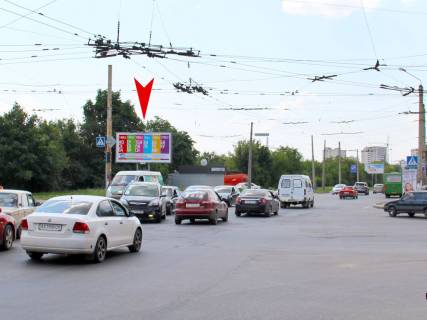 Билборд B в Харькове, 3х6  Гвардійців-Широнінців вул. – Валентинівська вул., в центр фото 1