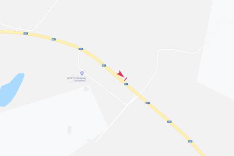 Билборд B в Городище (Тернопольской обл) на Смелу схема