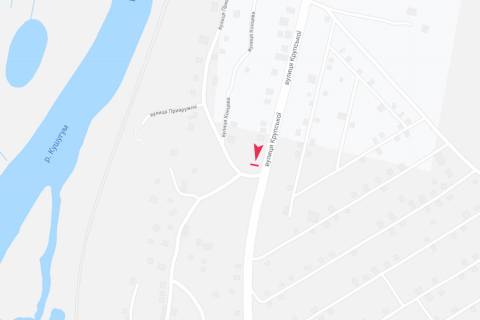 Билборд A в Кушугуме вул Кірова схема