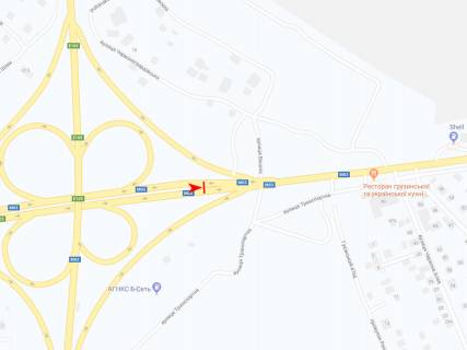 Білборд, Бігборд (Борд)  A у Пісочині, 3х6  Полтавський шлях вул. (2), в центр схема