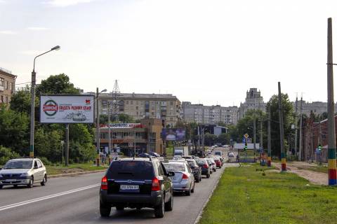 Билборд B в Харькове, 3х6  Академіка Павлова вул., 26 - Механічний пров., в центр фото 1