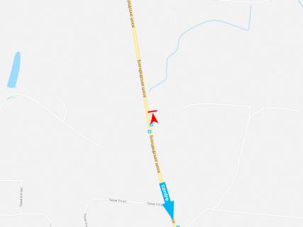 Билборд A в Харькове, 3х6  Харківське (Білгородське) шосе - селище Дубовий Гай, з центру схема