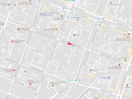 Бэклайт A в Днепр (Днепропетровск), 2.34x3.14  Володимира Антоновича (Свердлова) вул., 43 схема