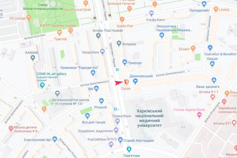 Scrolller, Scroll A in Zaporizhzhya Danilevskogo st. - Nauki pr-t, 8, v centr, VIP - 186092 scheme