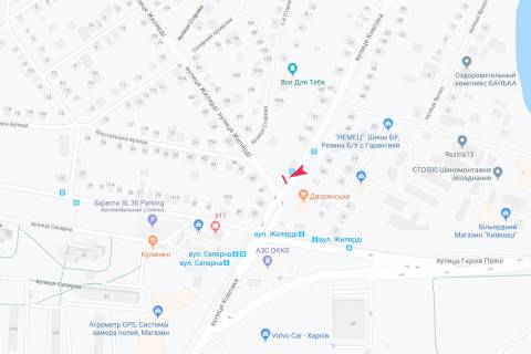 Білборд, Бігборд (Борд)  B у Запоріжжі Жилярди ул. - Запорізького Дуба (Ковпака) ул., из центра, VIP схема