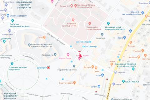 Scrolller, Scroll A in Zaporizhzhya Nezavisimosti pr-t, 13 - Trinklera st., iz centra, VIP - 186138 scheme