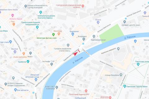 Scrolller, Scroll A in Zaporizhzhya Har'kovskaa nabereznaa - Marsala Bazanova st., 28, iz centra - 186264 scheme