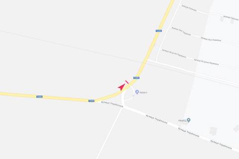 Билборд B в Запорожье на Умань схема