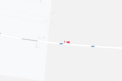 Билборд A в Запорожье вул Ніжинський шлях схема