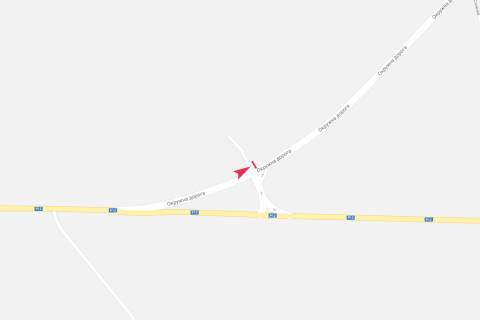 Билборд B в Запорожье окружная дорога схема