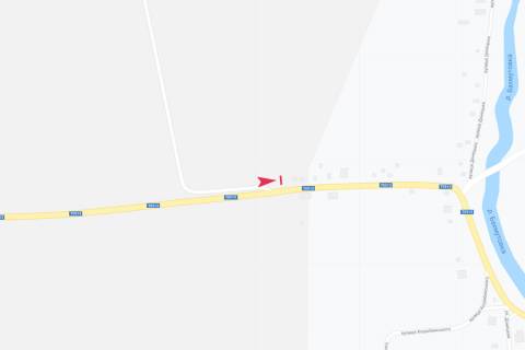 Билборд B в Запорожье выезд из города схема