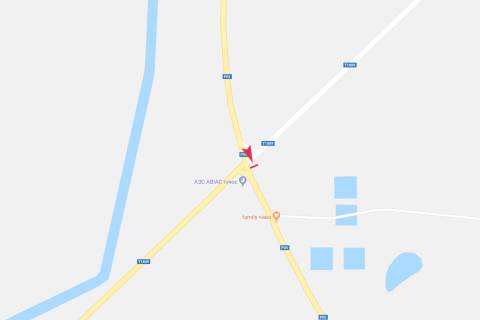 Білборд, Бігборд (Борд)  B у Запоріжжі Нивецк схема