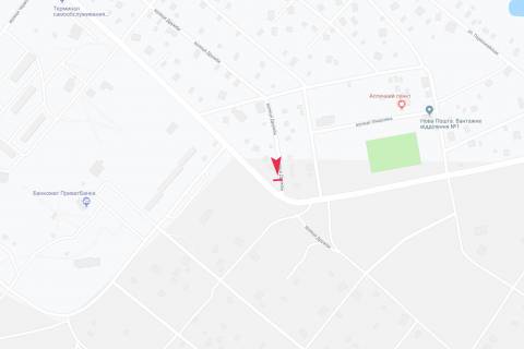 Билборд A в Запорожье вул Дружби схема