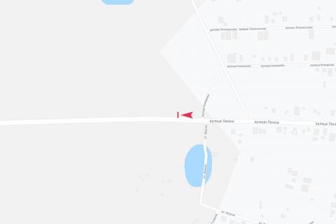 Билборд A в Запорожье вул Ленина схема