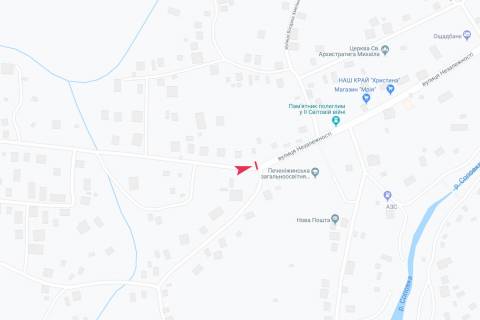 Билборд B в Нежине вул Незалежності схема