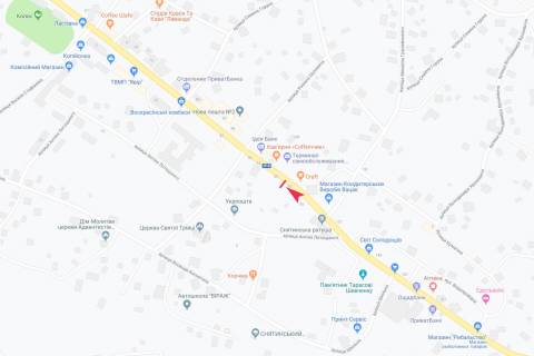 Білборд, Бігборд (Борд)  B у Снятині дорога на Городенку ИФ схема