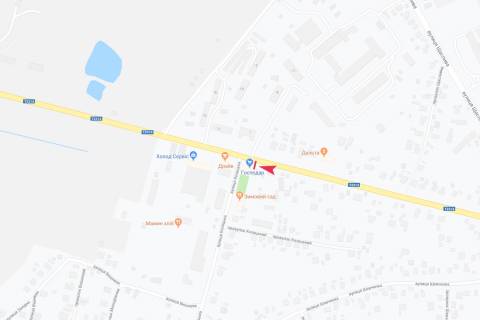 Білборд, Бігборд (Борд)  B у Запоріжжі вул Островского схема