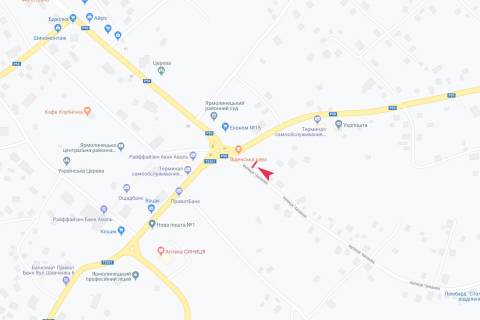 Билборд A в Запорожье вул Чапаева схема