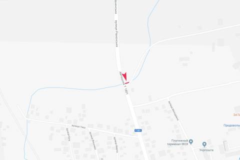 Билборд B в Запорожье выезд на трассу схема