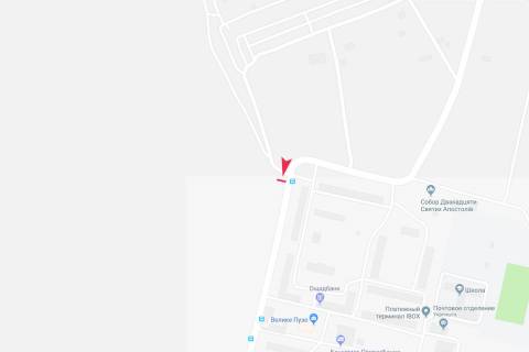 Билборд A в Мелиоративном Въезд со знаменовки схема