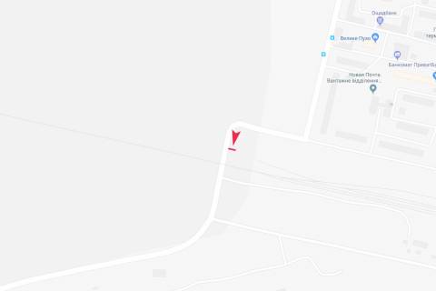 Білборд, Бігборд (Борд)  B у Меліоративному ЖД переезд схема