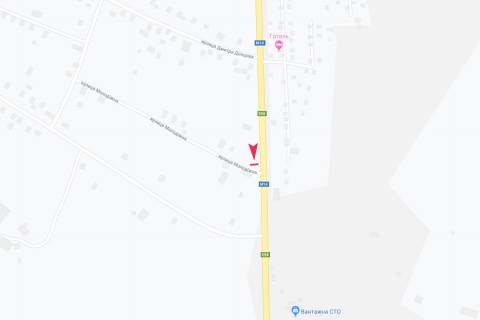 Білборд, Бігборд (Борд)  A у Запоріжжі на Воскресенск схема