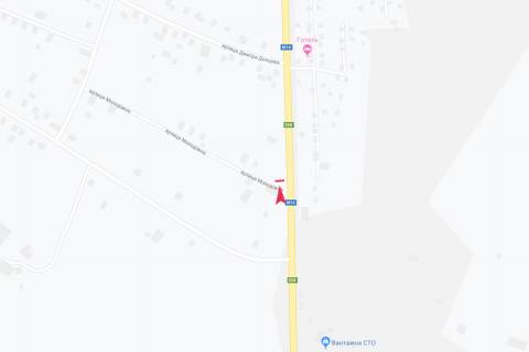 Білборд, Бігборд (Борд)  B у Запоріжжі на Воскресенск схема