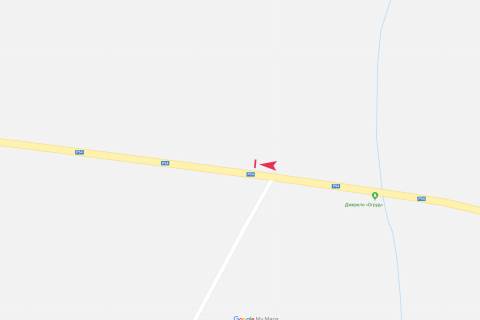 Билборд A в Запорожье поворот на Слюсарево схема
