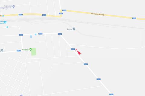 Білборд, Бігборд (Борд)  A у Просяній просяная вьезд с Т0406 схема