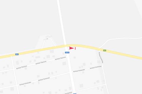 Билборд A в Пятихатках Выезд на Днепр схема
