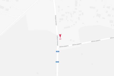 Билборд B в Широком вьезд с обьездной у могилы Козака Сиромахи схема
