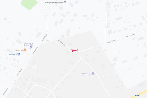 Билборд B в Немирове вул Ленина схема