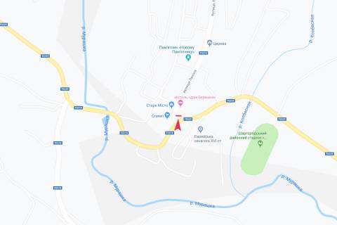Билборд A в Шаргороде вул Ленина схема