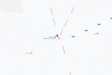 Білборд, Бігборд (Борд)  A у Шаргороді вул Ленина схема