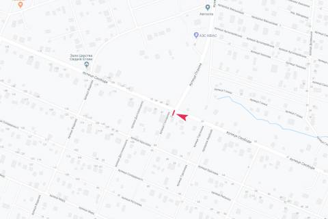 Білборд, Бігборд (Борд)  B у Жмеринці вул Свободы схема