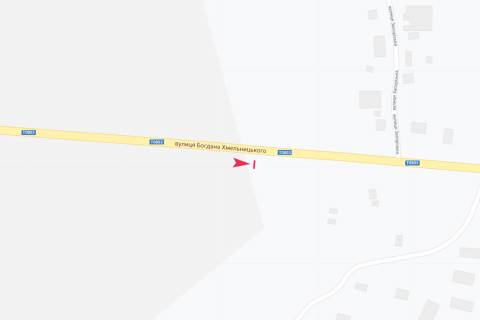 Билборд A в Запорожье вул Залізнична схема