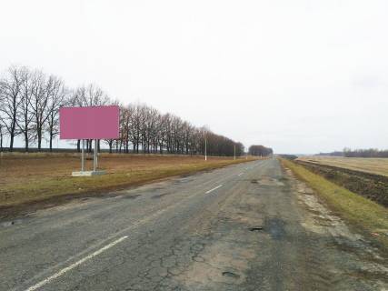 Білборд, Бігборд (Борд)  B у Запоріжжі Дорога Р-45,Суми-Кроснополье-Богодухов 45 км+700 влево схема