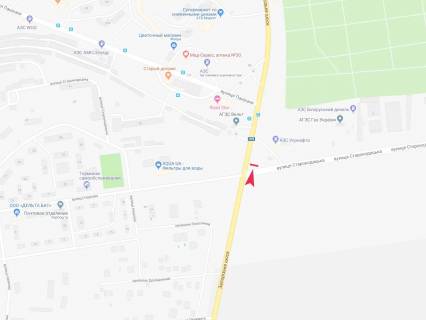 Призма A в Днепр (Днепропетровск), 3x6  Запорізьке шосе - Наукова вул., 1 - 617428 схема