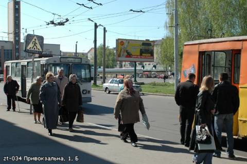 Билборд  в Житомире Привокзальна пл, 1 фото 1