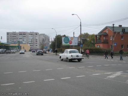 Білборд, Бігборд (Борд)  A у Звягель (Новоград-Волинський), 6x3  Шевченко, 40 Фото 1