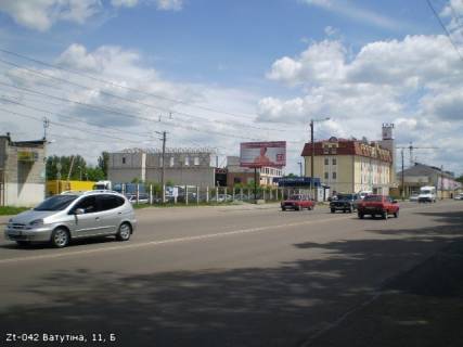 Билборд B в Житомире, 6x3  Проспект Незалежності (Ватутіна), 11 фото 1