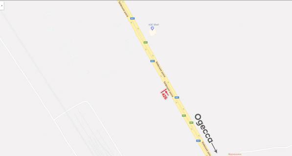 Билборд + в Одессе, 6х3  Киевская трасса схема