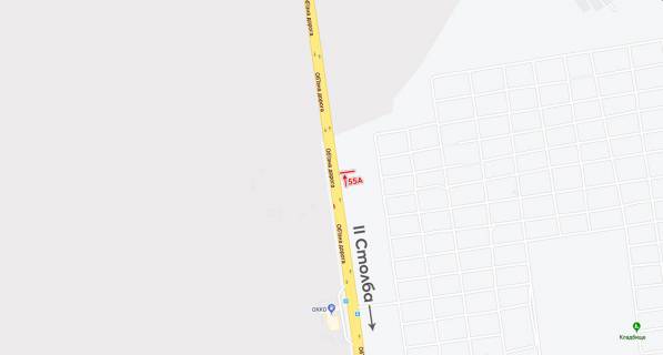 Билборд A в Одессе, 3х6  рынок Анжелика схема