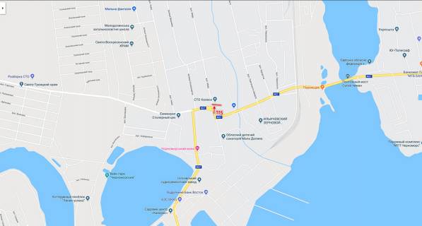 Билборд A в Малодолинском, 3*4  Малодолинское схема