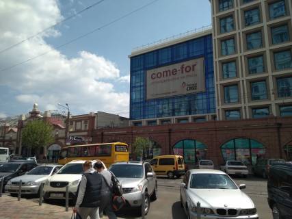 Брандмауэр A в Одессе ул Пантелеймоновская ТЦ Новый Привоз фото 1