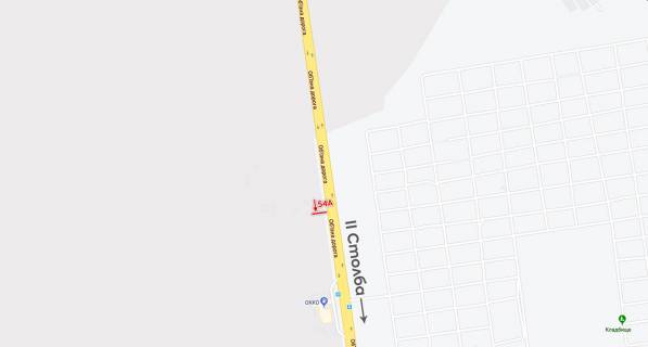 Билборд A в Одессе, 3х6  рынок Анжелика схема