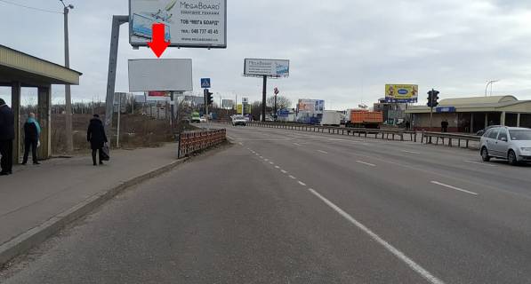 Билборд B в Одессе, 6х3  Дорога с 7 км фото 1